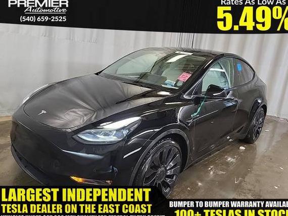 TESLA MODEL Y 2022 7SAYGDEF7NF543473 image